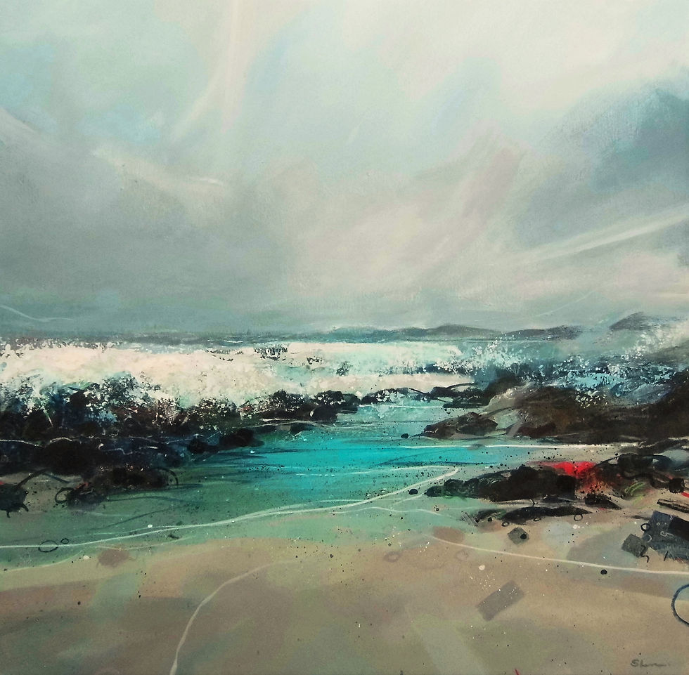 Scilly Rocks 60x60cm £995