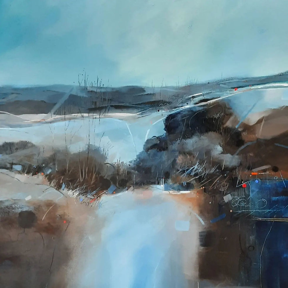 Bocage impression 80x80cm SOLD