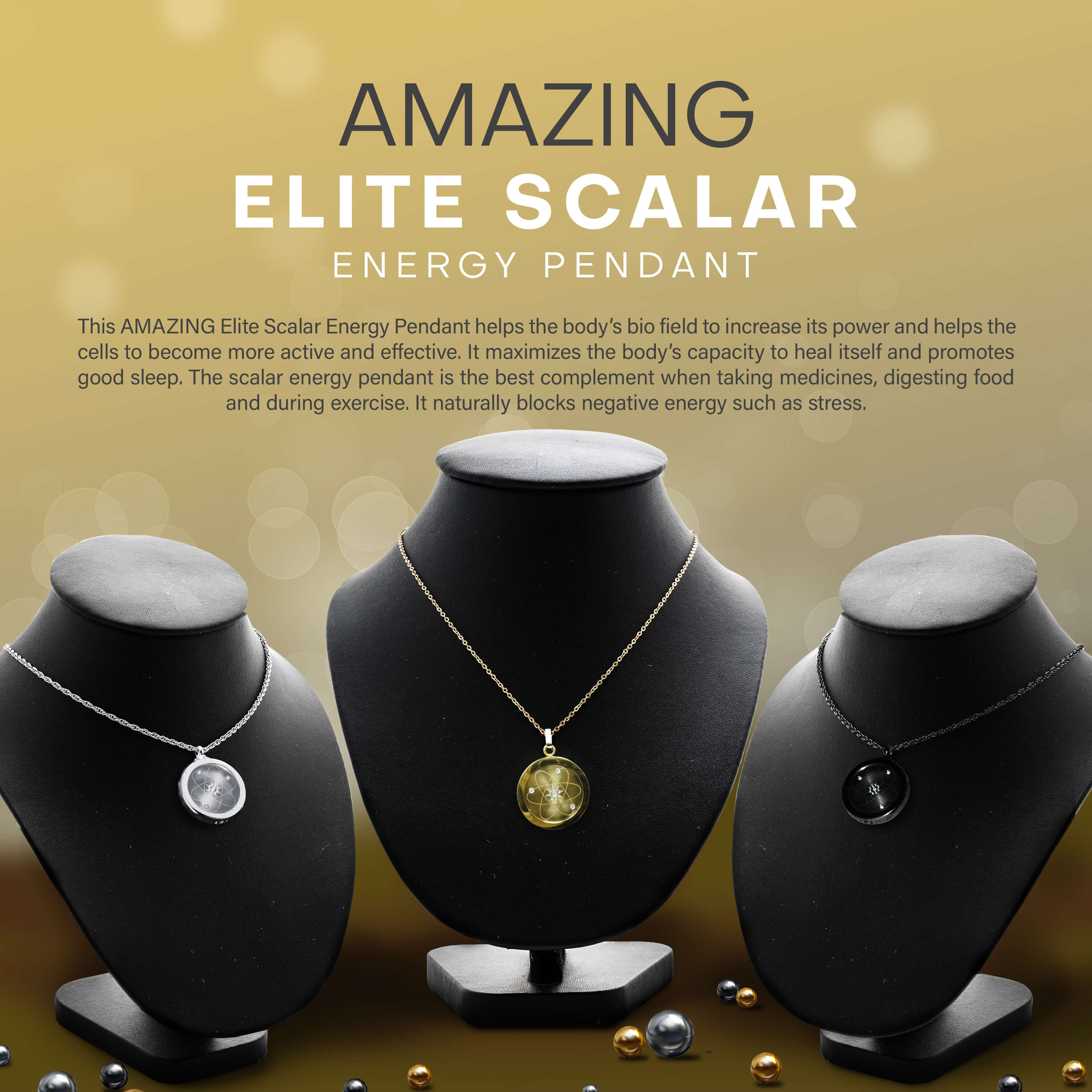 Scalar Energy Pendant