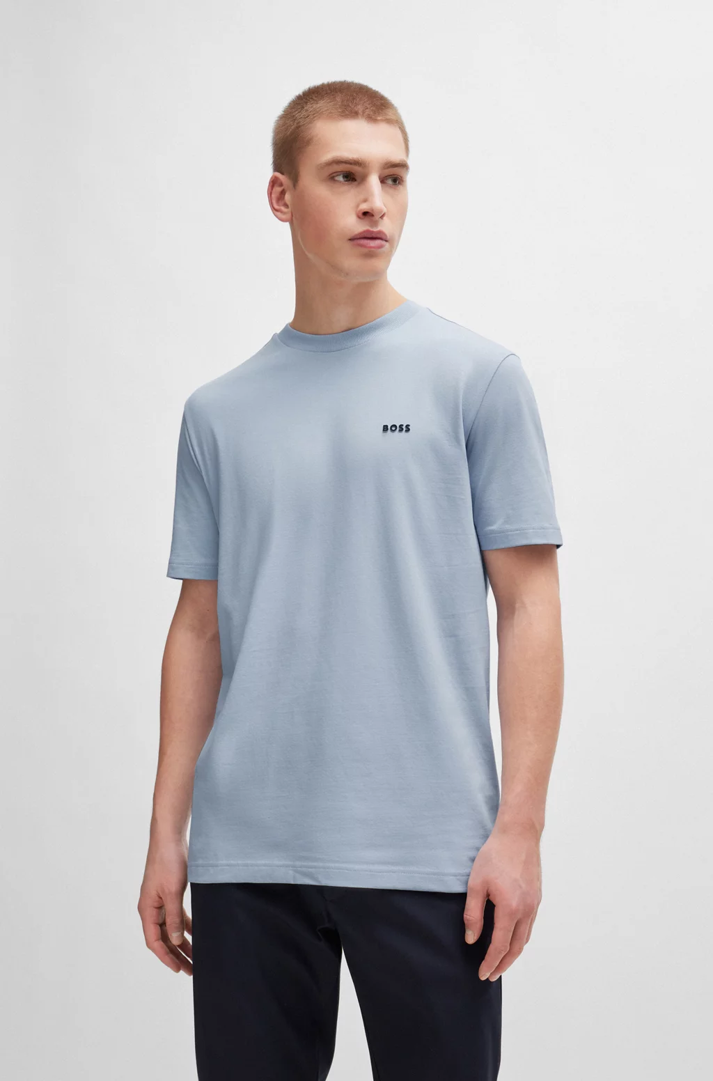 hugo boss stretch cotton t shirt