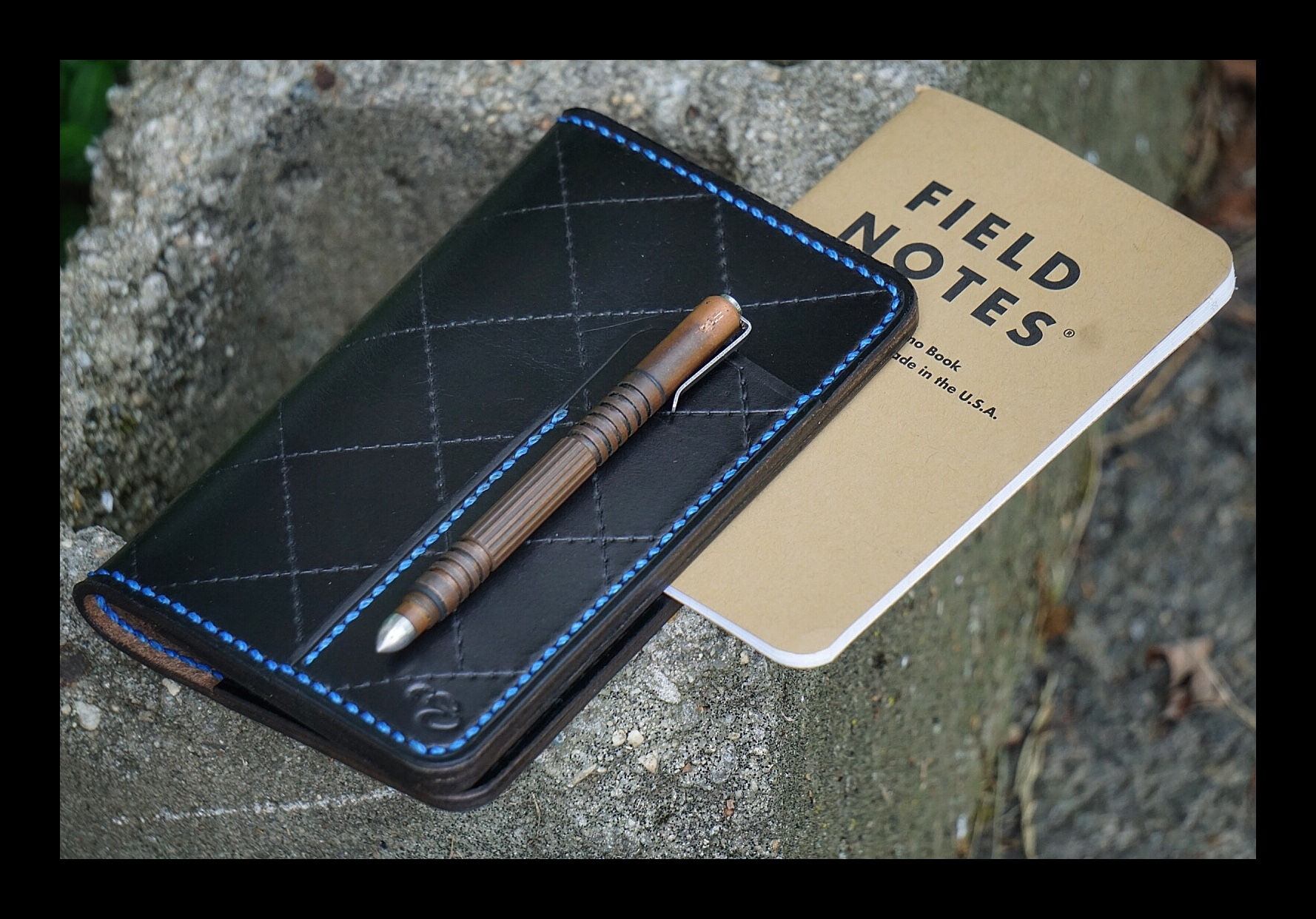 Horween Fieldnote Wallet + 2 Fieldnote Booklets