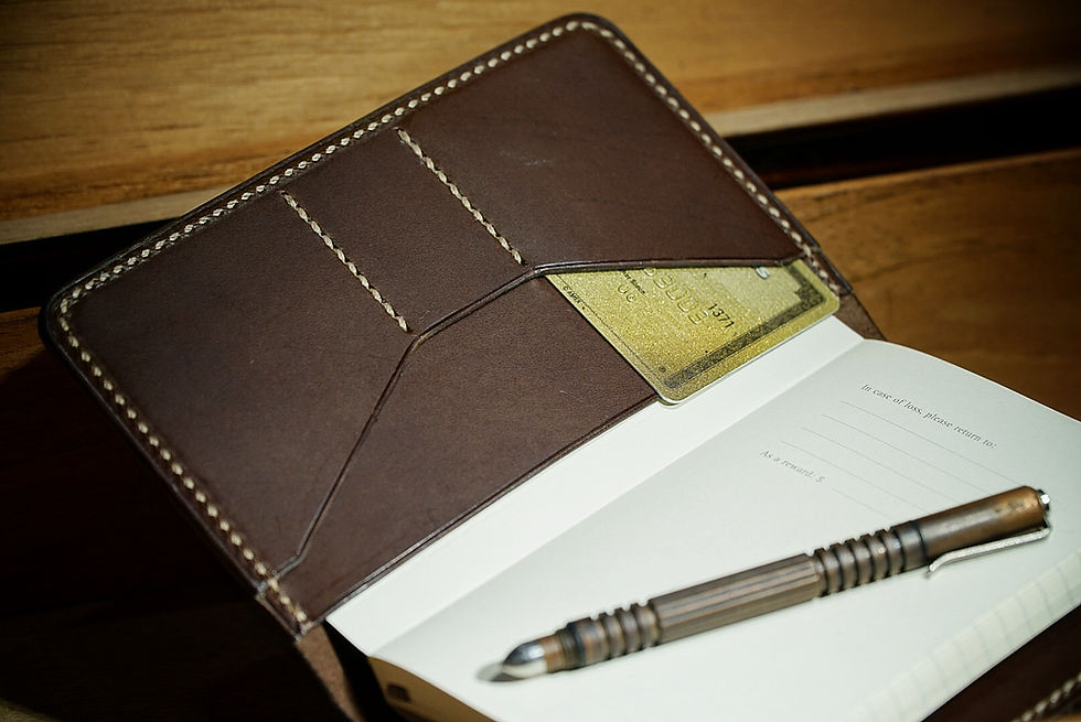 Thumbnail: Brown Epi Leather Small Moleskine Cover 