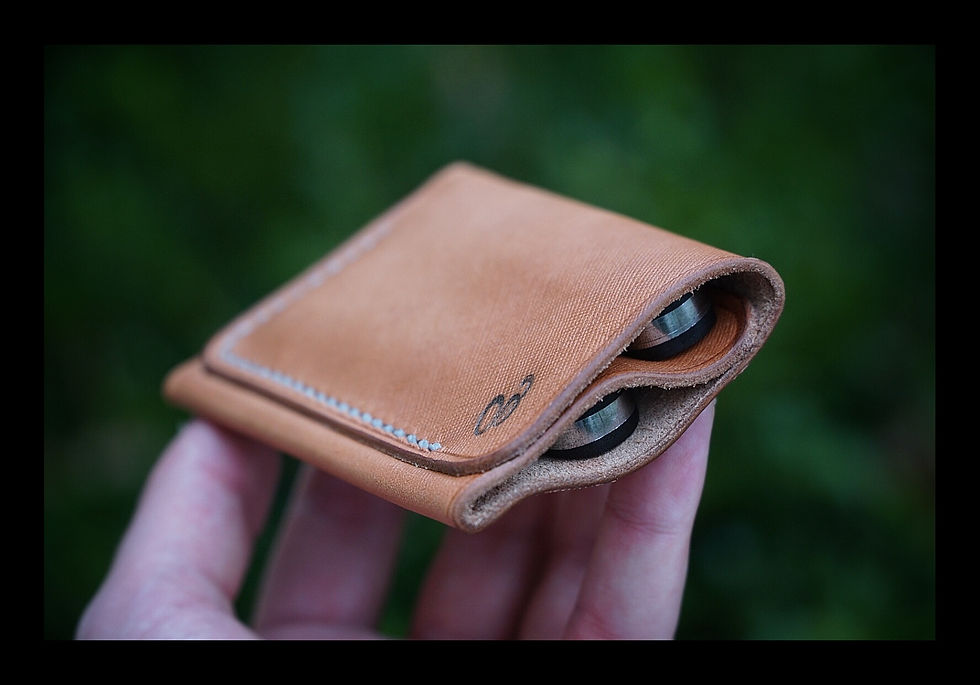 Thumbnail: Horween Dual Foldover Slipjoint Sheath