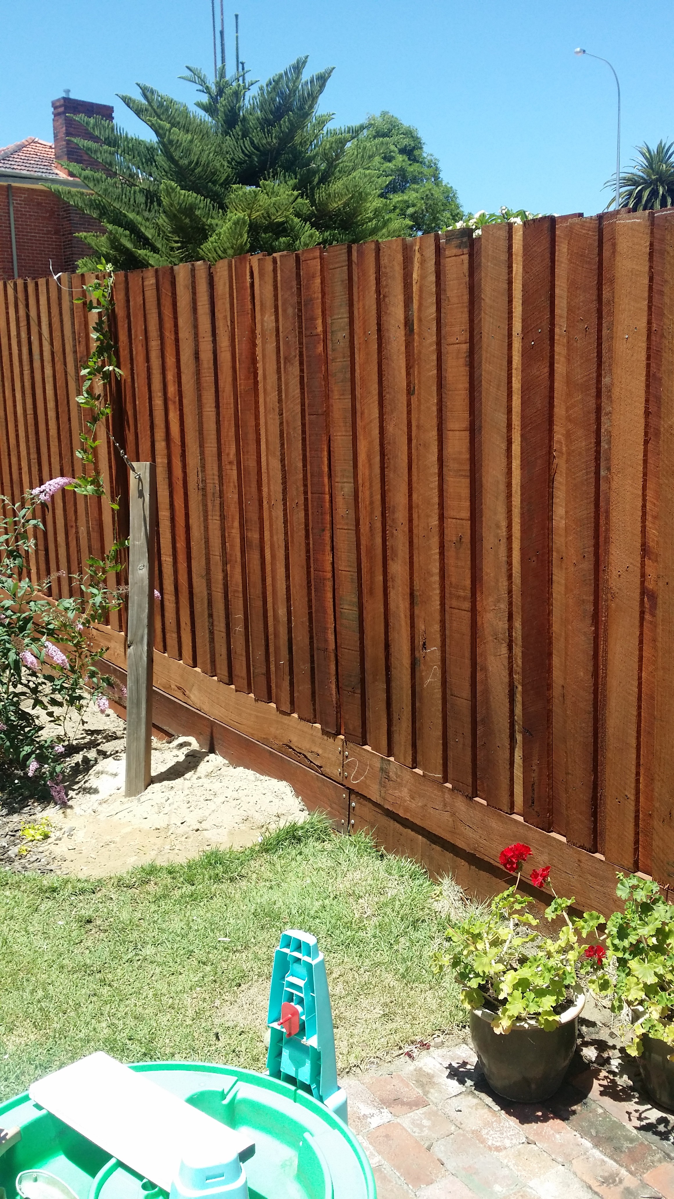 Jarrah Perth Timber Fencing