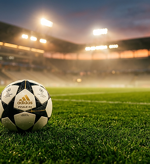 Firefly_Gemini Flash_A premium sports photography scene featuring a single soccer ball res