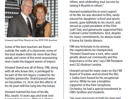 In memoriam - FIM Quarterly Newsletter