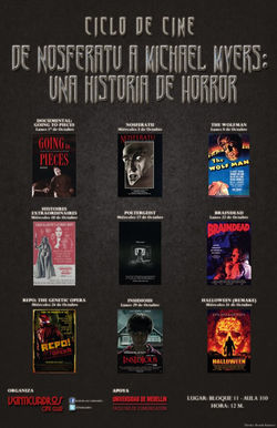 Poster De Nosferatu a Michael Myers (Octubre)