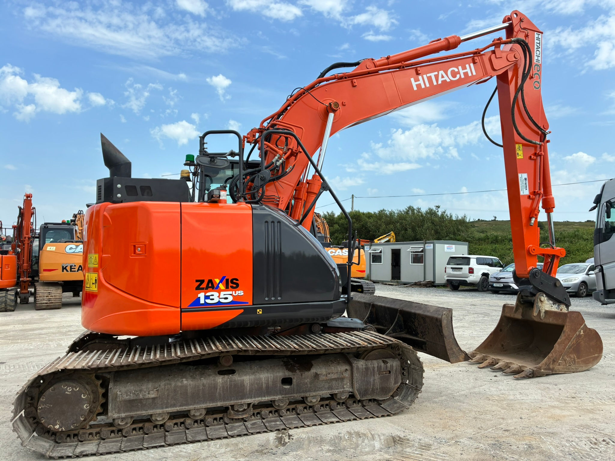 Hitachi ZX135US-6 with Blade 2018