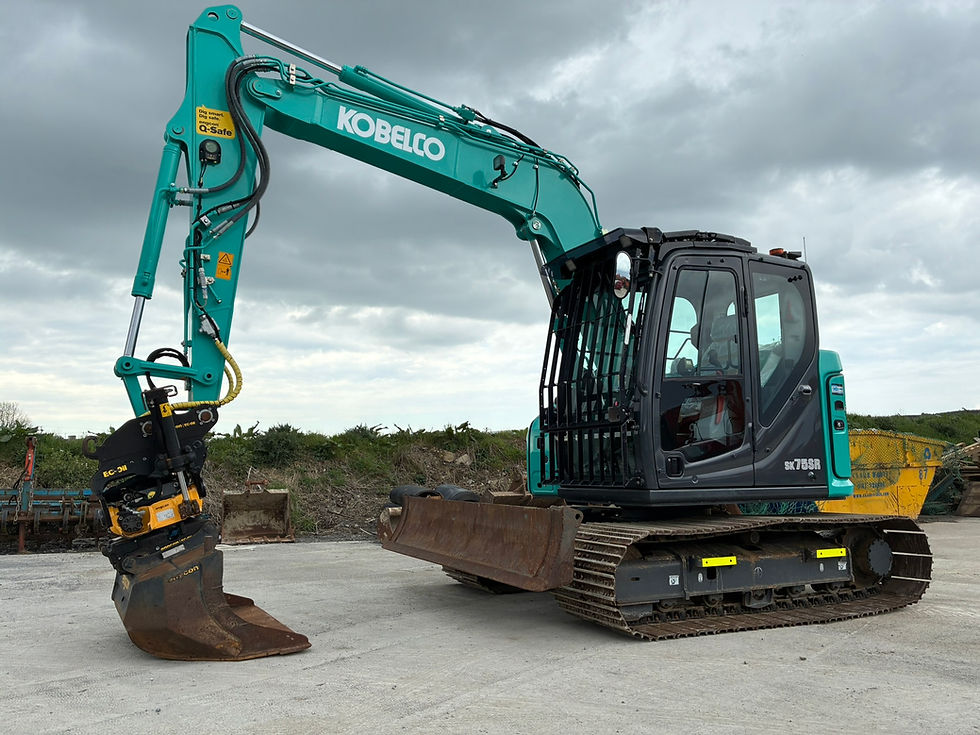 Thumbnail: Kobelco SK75-7 C/W Engcon Hitch