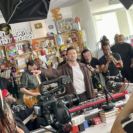 Justin Timberlake al Tiny Desk