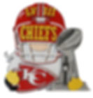 Super Bowl Gnome with trophy 10.5"x9.5"