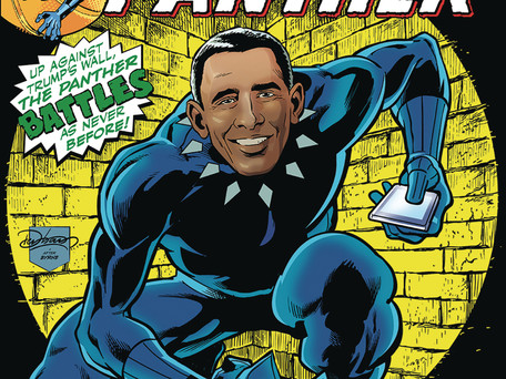 Jingoist Action Featuring The Barack Panther #1Review - One of the strangest comics I have ever read