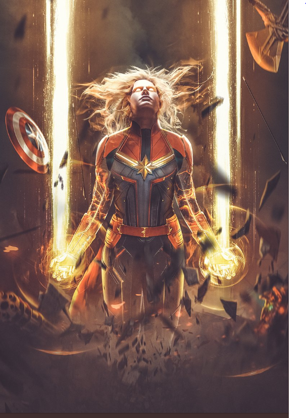 Captain Marvel by Bosslogic, Inc.