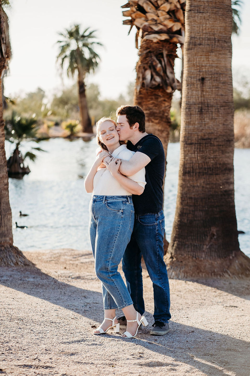 papago park, arizona engagement session