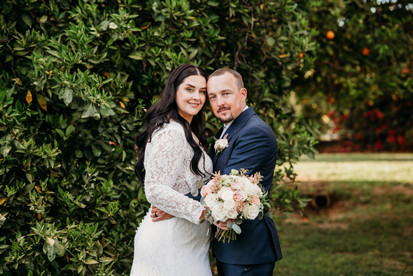 bride and groom portraits, arizona backyard wedding, arizona wedding photographer