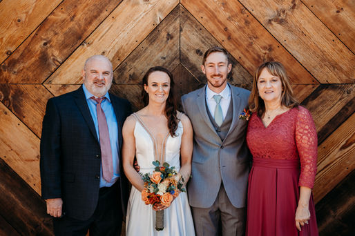 wedding party portraits, arizona wedding photographer