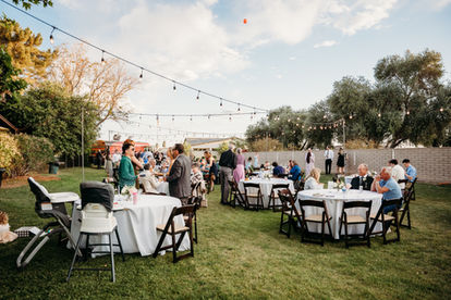 backyard wedding and reception in arizona, arizona wedding photographer for a backyward wedding