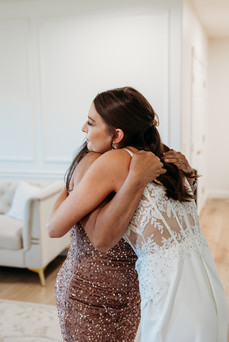 bride getting wedding at gather estate in arizona