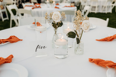 tablescape ideas, terra cotta wedding color, earthy wedding 