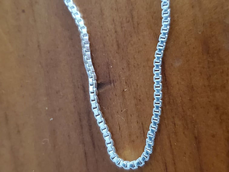 Thumbnail: Italian Silver Chain Necklace .925