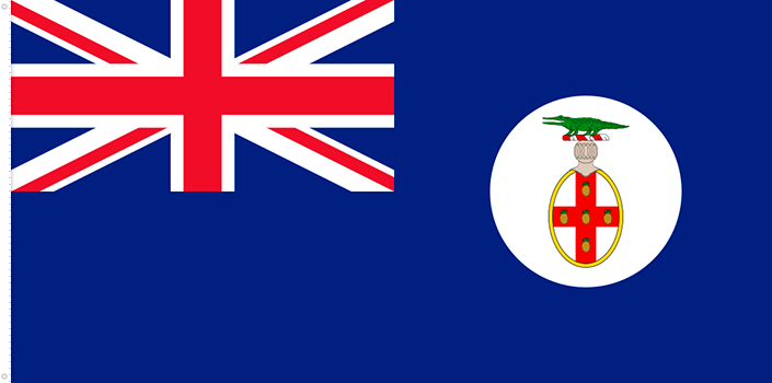 Bandera colonial de Jamaica | 1875 - 1906
