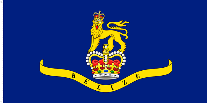Bandera del Gobernador de Belice