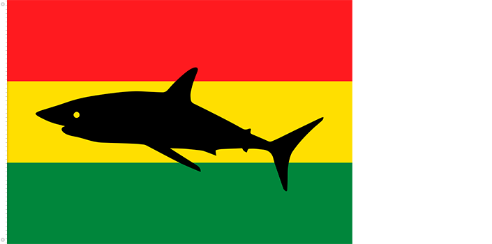 Bandera del Reino de Abemama | 1889 - 1892