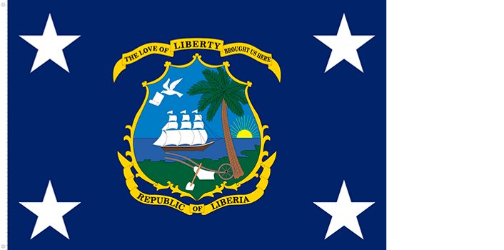 Estandarte Presidencial de Liberia