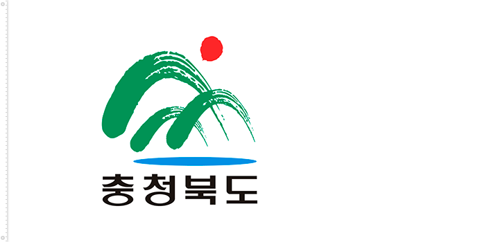 Bandera de Chungcheong del Norte