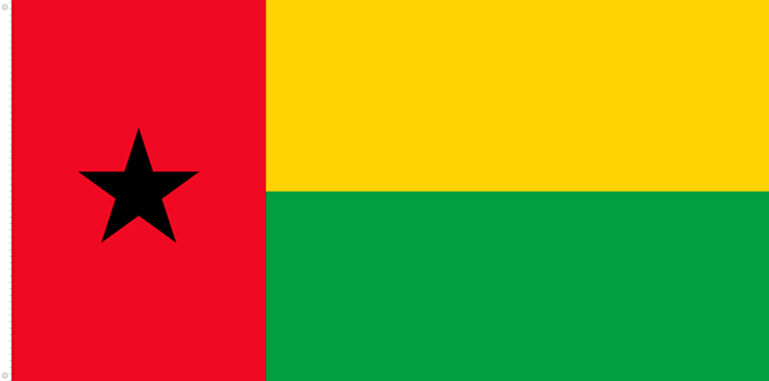 Bandera de Guinea - Bisáu