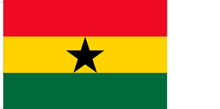 Bandera de Ghana