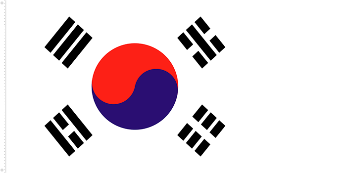 Bandera de Corea del Sur | 1949 - 1984