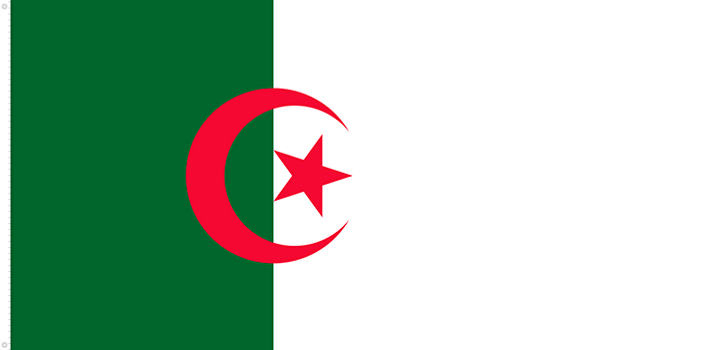 Bandera de Argelia