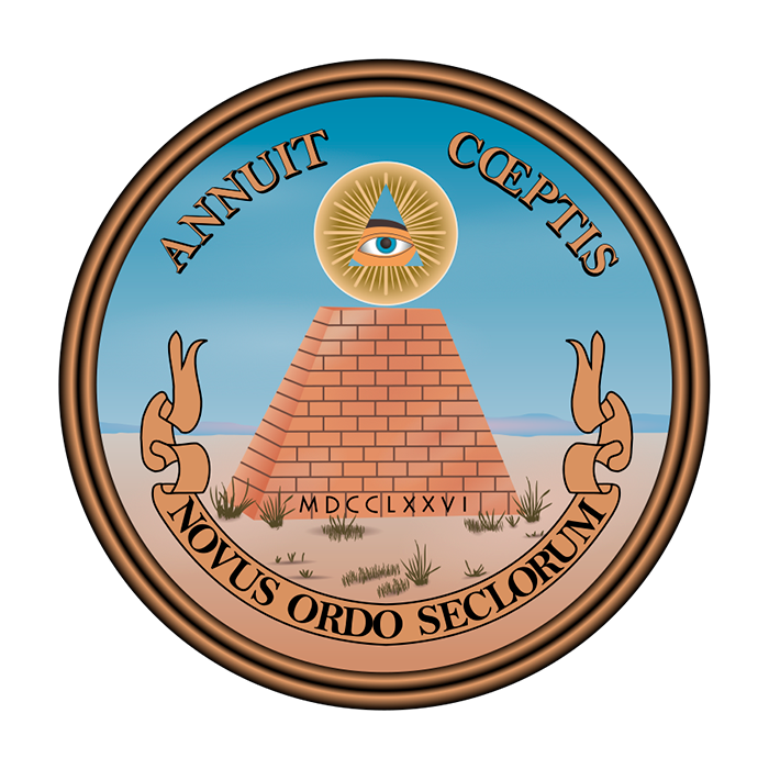 Sello de los Estados Unidos_Reverso
