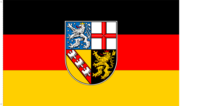 Bandera de Sarre