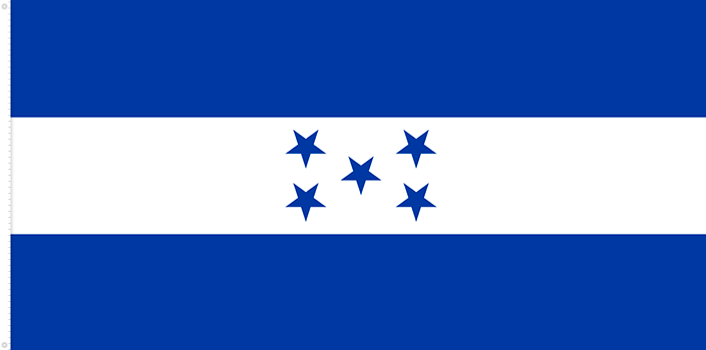 Bandera de Honduras | 1866 - 1898