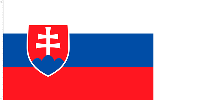 Bandera de Eslovaquia