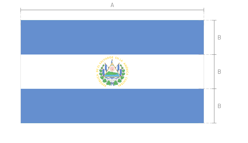 Bandera de El Salvador_Construction Sheet