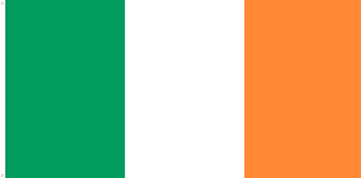 Bandera de Irlanda