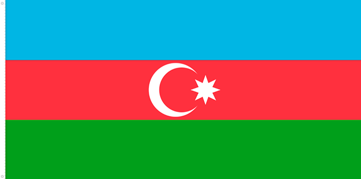 Bandera de Azerbaiyán