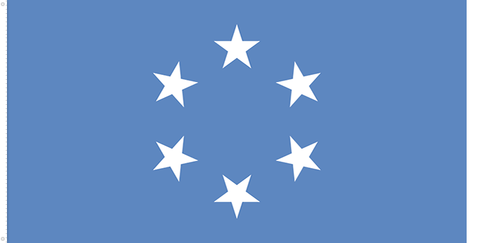 Bandera del Territorio en Fideicomiso de las Islas del Pacifico | 1962 - 1979