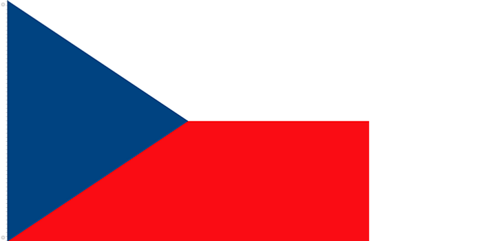 Bandera de República Checa