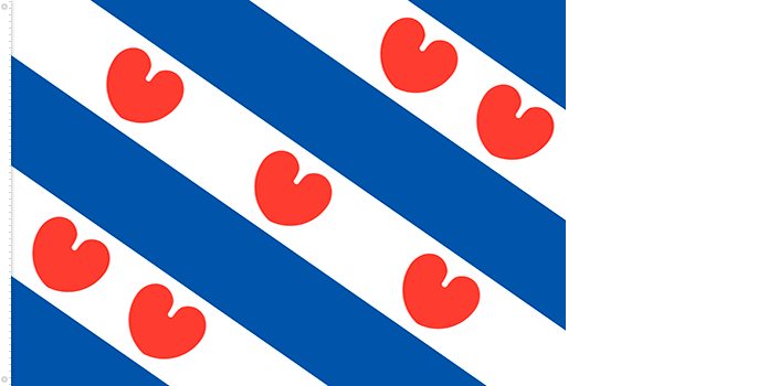 Bandera de Frisia