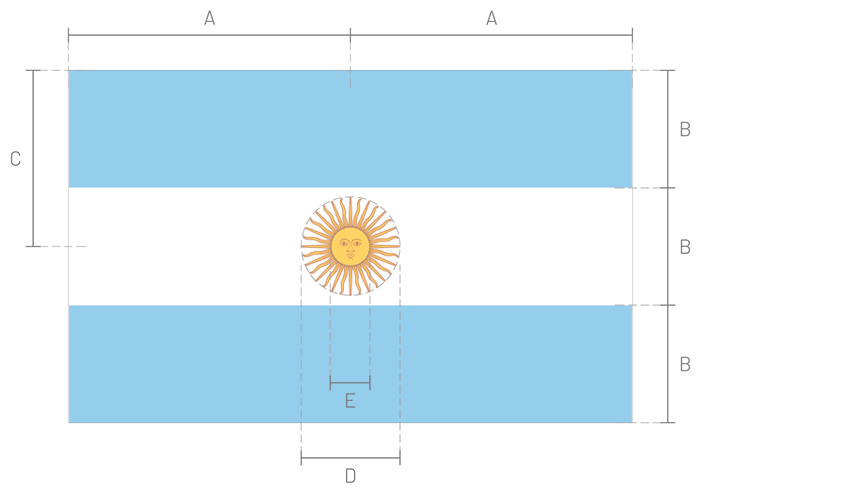 Bandera de Argentina_Construction Sheet