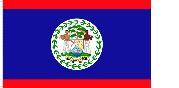 Bandera de Belice