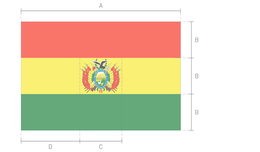Bandera de Bolivia_Construction Sheet