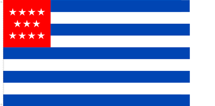Bandera de El Salvador | 1865 - 1869