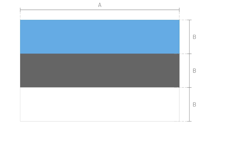 Bandera de Estonia_Construction Sheet