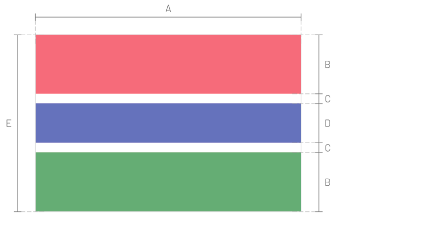 Bandera de Gambia_Construction Sheet