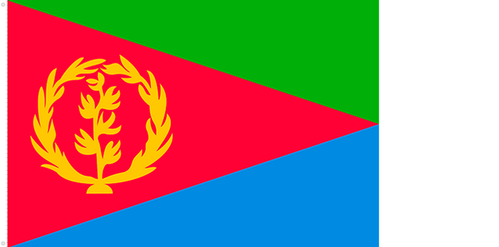 Bandera de Eritrea | 1993 - 1995